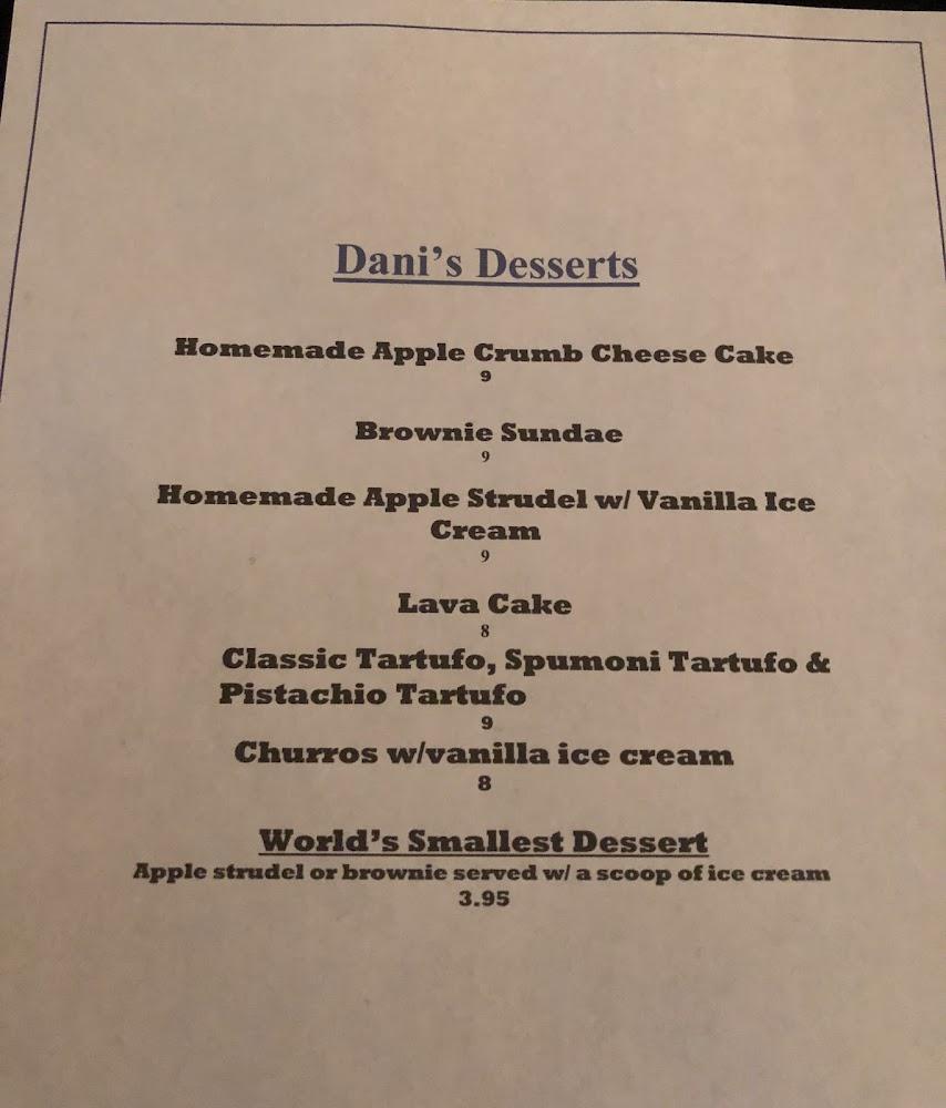 Dani's Italian Bistro Mozzarella In Carrozza