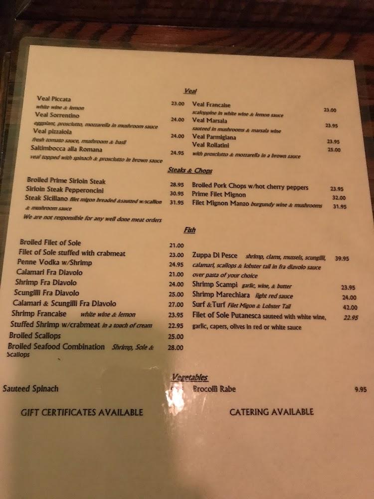 Dani's Italian Bistro Menu image 4